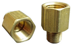 Crown Engineering 45294 BRASS ADAPTOR 1/4 TO 1/8" NPT  | Midwest Supply Us