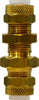20337 | 1/4 POLY-FLO BULKHEAD UNION, Brass Fittings, Flareless, Bulkhead Union | Midland Metal Mfg.