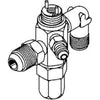 168005 | Valve Body QE External Equalizer 3/8 x 1/2 x 1/4 Inch SAE 168005 | Sporlan