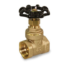 Everflow 205T001-NL 1" IPS Brass Gate Valve Lead Free  | Midwest Supply Us