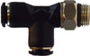 20679 | 12MM X 1/2BSPT M RUN T SWIVEL, Brass Fittings, Metric Push Ins, Swivel Male Run Tee | Midland Metal Mfg.