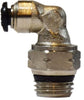 20710N | 5MM OD X 1/8 SWVL MALE ELBOW N-PLTD, Brass Fittings, Nickel Plated Push In Fittings, METRIC TUBE SWIVEL MALE ELBOW | Midland Metal Mfg.