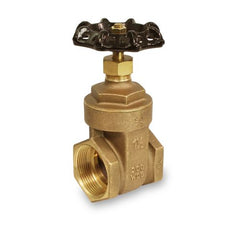 Everflow 207T002-NL 2" IPS Brass Gate Valve Full Port Heavy Duty Lead free  | Midwest Supply Us