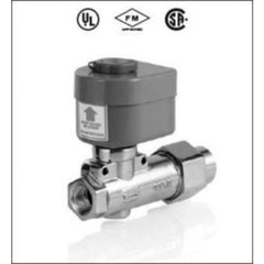 ASCO 8266D023L Solenoid Valve 8266 2-Way Brass 3/8 Inch NPT Normally Closed 120 Alternating Current Stainless Steel  | Midwest Supply Us