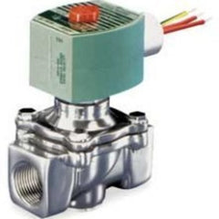 ASCO 8040G022 Solenoid Valve 8040 2-Way Aluminum 1/2 Inch NPT Normally Closed 120 Alternating Current NBR  | Midwest Supply Us