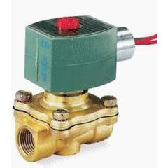 ASCO 8210G033-24 Solenoid Valve 8210 2-Way Brass 3/8 Inch NPT Normally Open 24 Direct Current NBR  | Midwest Supply Us