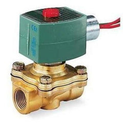 ASCO 8210G094V Solenoid Valve 8210 2-Way Brass 1/2 Inch NPT Normally Closed 120 Alternating Current FKM  | Midwest Supply Us
