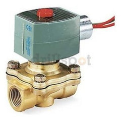 ASCO 8210G095MO Solenoid Valve 8210 2-Way Brass 3/4 Inch NPT Normally Closed 120 Alternating Current NBR  | Midwest Supply Us