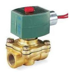 ASCO EF8210G054 Solenoid Valve 8210 2-Way Brass 1 Inch NPT Normally Closed 120 Alternating Current NBR  | Midwest Supply Us