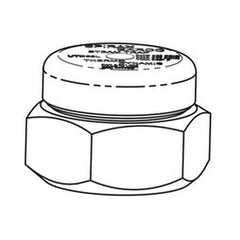 Spirax-Sarco 70502 Cap 1/2 Inch Stainless Steel  | Midwest Supply Us