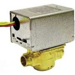 HONEYWELL HOME V4043E1003/U Zone Valve 2 Position Normally Closed 2-Way Straight Through 1/2 Inch Brass Sweat 3.5 Cv 125 Pounds per Square Inch  | Midwest Supply Us