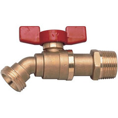 Watts BD-QT1/2 Boiler Drain BD Quarter Turn 1/2 Inch Male Threaded Brass 0820955  | Midwest Supply Us