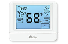 Robertshaw RS9320T Thermostat, Programmable, 7-Day, 5-1-1, NP, Touchscreen, 3H/2C  | Midwest Supply Us