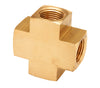 23950X8 | 1/2 FPT BAR STOCK CROSS SAE MAF/USA Mid-America Fittings Made in USA | Midland Metal Mfg.