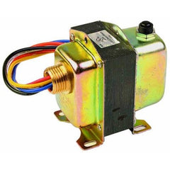 RESIDEO AT150F1030/U Transformer with Manual Reset 50VA 208/277/480 Volt 27.5 VAC with 9 Inch Lead Wire and Metal End Bell 60 Hertz  | Midwest Supply Us