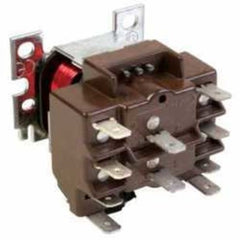 RESIDEO R8222N1011/U Relay General Purpose DPDT Pilot Duty Quick Connect 24 Voltage Alternating Current 12 Amp  | Midwest Supply Us
