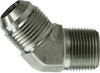 25031216 | 45 MALE ELBOW 1-1/16-12 X 1, Hydraulic, Shapes Steel 37 Degree JIC Flare, JIC Male 45 Degree Elbow | Midland Metal Mfg.