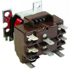 RESIDEO R8246A1038/U Relay 2 Pole Electric Heat DPST Quick Connect/Clamp Screw 24 Voltage Alternating Current 30 Amp  | Midwest Supply Us