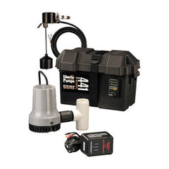 Liberty Pump 441 Battery Back-Up Emergency Sump Pump System  | Midwest Supply Us