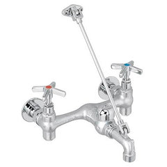 Fiat 830AA000 Service Faucet 8 Inch 2 Cross Chrome  | Midwest Supply Us