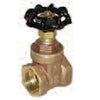 26712 | Gate Valve Brass 1/2 Inch Threaded 200PSI for WOG | Red White Valve