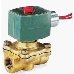 ASCO 8210G035VDC24/DCD Solenoid Valve 8210 2-Way Brass 3/4 Inch NPT Normally Open 24 Direct Current FKM  | Midwest Supply Us