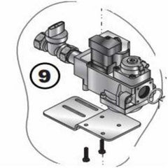 Weil Mclain 382200411 Valve Kit Gas 24V Hydronic  | Midwest Supply Us