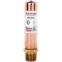 Oatey 39177 Hammer Arrestor Mini-Rester Water Straight 1/2 Inch MIP Thread 660-G2 Copper  | Midwest Supply Us