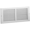 672-8X8W | Return Air Grille 672 White 8 x 8 Inch | Hart & Cooley