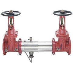 Watts 957-OSY-FS4 Backflow Preventer 957-FS Reduced Pressure Zone Assembly 4 Inch Stainless Steel with Outside Stem & Yoke Resilient Shut-Off Flanged  | Midwest Supply Us