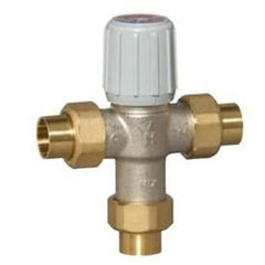 RESIDEO AM101R-UT-1/U Mixing Valve AM-1R Proportional 3/4 Inch Nickel Plated Brass Union NPT EPDM 150 Pounds per Square Inch  | Midwest Supply Us