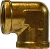 28013 | 3/4 FIPXFIP FG ELBOW, Brass Fittings, Pipe, 90 Deg Forged Female Elbow | Midland Metal Mfg.