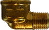 28262 | 1/4FIP X 3/8MIP FG STR ELBOW, Brass Fittings, Pipe, Forged Reducing 90 Deg Street Elbow | Midland Metal Mfg.