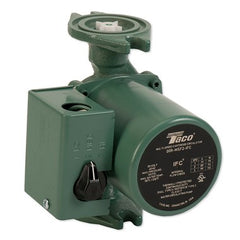 TACO 00R-F6-IFC Circulator Pump 00 Inline Cartridge Cast Iron Flange Integral Flow Check 1 Stage 1/25 Horsepower Stainless Steel  | Midwest Supply Us