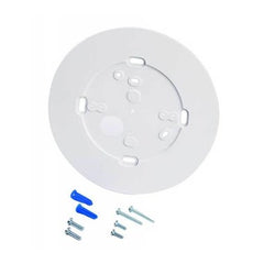 HONEYWELL HOME 50000066-001/U Cover Plate The Round Decorative Premier White 6D Inch Plastic for T87K T87N and T8775 Round Thermostats  | Midwest Supply Us