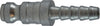 28523 | 3/8 Body 1/4 Barb Parker Tru Steel Plug, Pneumatics, Parker/Automotive Interchange, 3/8 Auto Barb Steel Plug | Midland Metal Mfg.