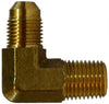 28772F | 9/16-18 X 3/8 (M JIC X MIP ELB), Brass Fittings, JIC 37 Deg Flare, 90 Degree Forged Elbow JIC | Midland Metal Mfg.