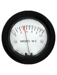 Dwyer Instruments 2-5000-25MM Differential pressure gage | range 0-25 mm w.c.  | Midwest Supply Us