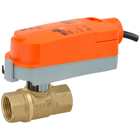 Belimo Z2050QS-J+CQB24-3 ZoneTight | 0.5" | 2 Way | 5.9 Cv | Sweat | w/ Non-Spring | 24V | On/Off/Floating  | Midwest Supply Us