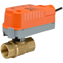 Belimo Z2100Q-K+CQKB24-SR-RR ZoneTight™ (QCV), 1", 2-way, Cv 8.2 |Valve Actuator, Electronic fail-safe, AC/DC 24 V, 2...10 V, Normally Closed, Fail-safe position Closed, modulating  | Midwest Supply Us