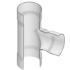 300-102821 | 10X6 PVC REDUCING TEE SOCKET 100PIPXIPS | (PG:320) Spears