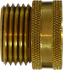 30000 | 3/4 MGH X FGH SWIVEL ADAPTER, Brass Fittings, Garden Hose, Swivel Adapter MGH x FGH | Midland Metal Mfg.