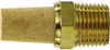 300022 | 1/4 SINTERED BRONZE MUFFLER, Pneumatics, Pneumatics, Muffler | Midland Metal Mfg.