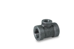 Everflow BXRT1120 1-1/2" X 1" Black XH Reducing Tee 300#  | Midwest Supply Us