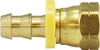 30258 | 5/8 X 5/8 (POHB X F FLARE SWVL), Brass Fittings, Push On Hose Barb, 45 Deg SAE Flare Swivel | Midland Metal Mfg.