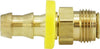 30282 | 1/2 X 1/2 (POHB X M INV FL SWVL), Brass Fittings, Push On Hose Barb, Inverted Flare Male Swivel | Midland Metal Mfg.