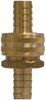 30463 | 3/4 GH SHORT SHANK SET W/ KNURLED NUT, Brass Fittings, Garden Hose, Short Shank Sets-Knurled and hex nuts | Midland Metal Mfg.