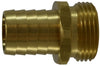 30553 | 1 NPSM MALE SHORT SHANK, Brass Fittings, Garden Hose, NPSM short shank male female and set | Midland Metal Mfg.