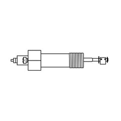 Mcdonnell Miller 354141 Probe PA-800-U Long Barrel 3/4 Inch 250 Degrees Fahrenheit  | Midwest Supply Us