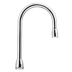 Moen S0030 Faucet Spout M-Dura Commercial Gooseneck with Aerator Chrome 10 x 5-1/4 Inch  | Midwest Supply Us